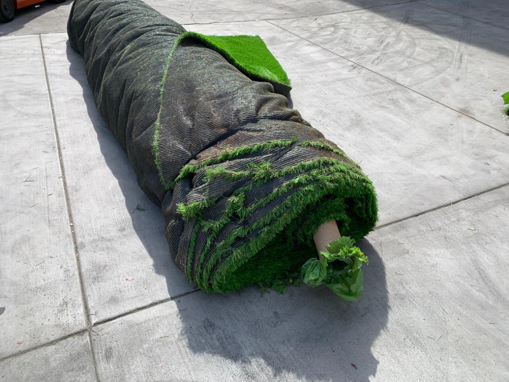 15' Wide x ?? Artificial Grass / Turf Roll - Green