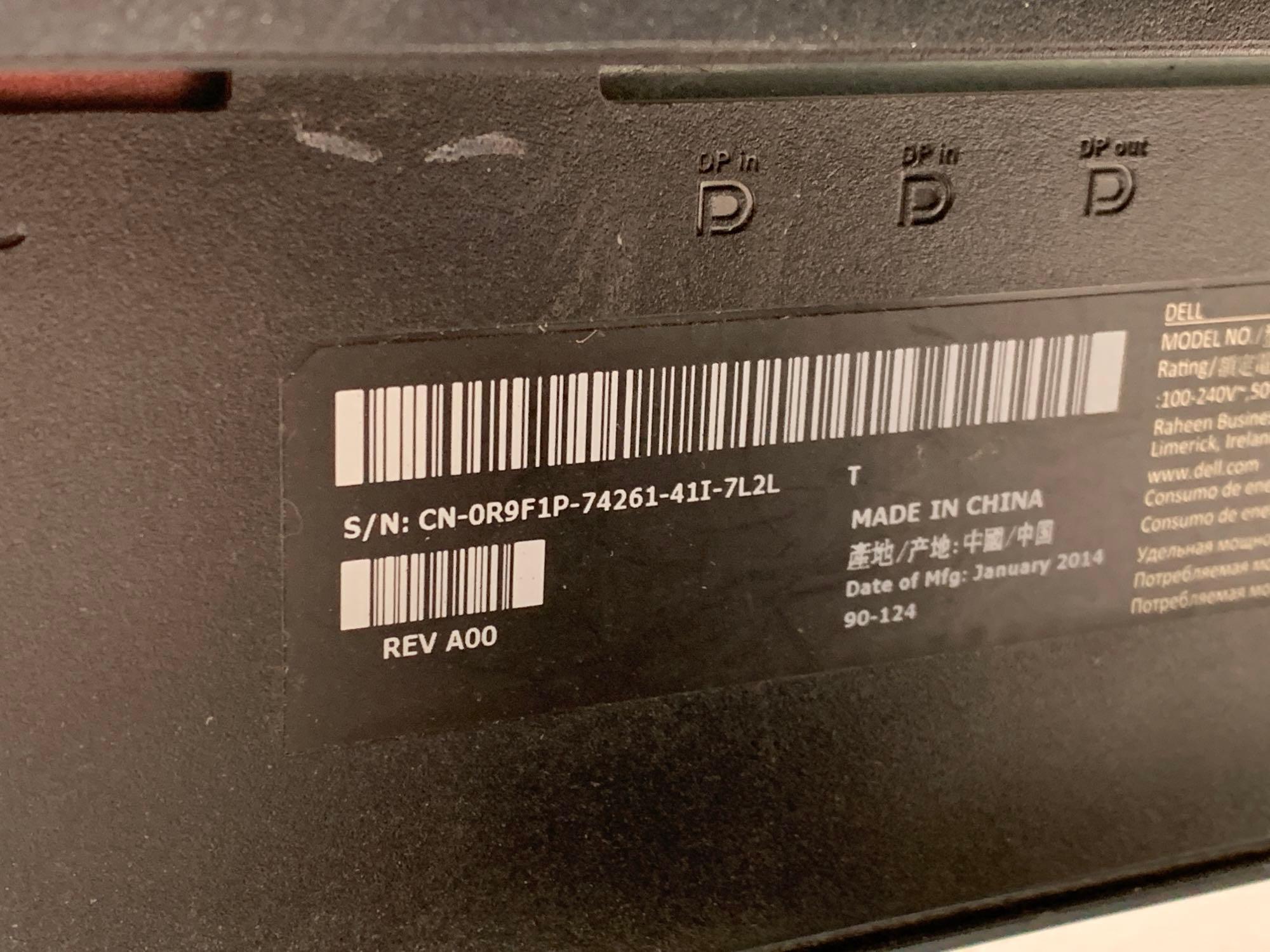Dell Ultrasharp 24" LCD Monitor U2414H