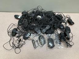 20pcs - Dell Wired USB Mice