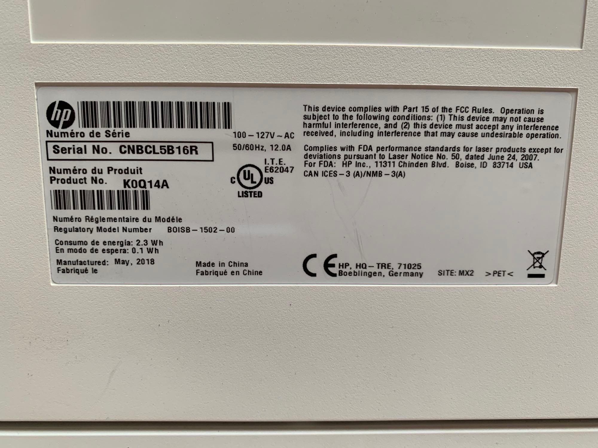 HP LaserJet Enterprise M607 Monochrome Laser Printer
