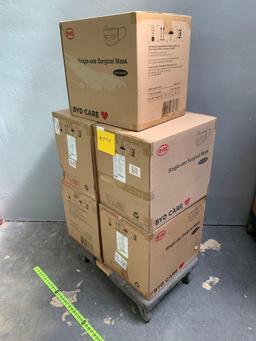 10,000pcs - BYD Care Single Use Surgical Masks