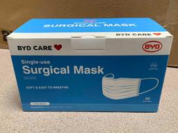 10,000pcs - BYD Care Single Use Surgical Masks
