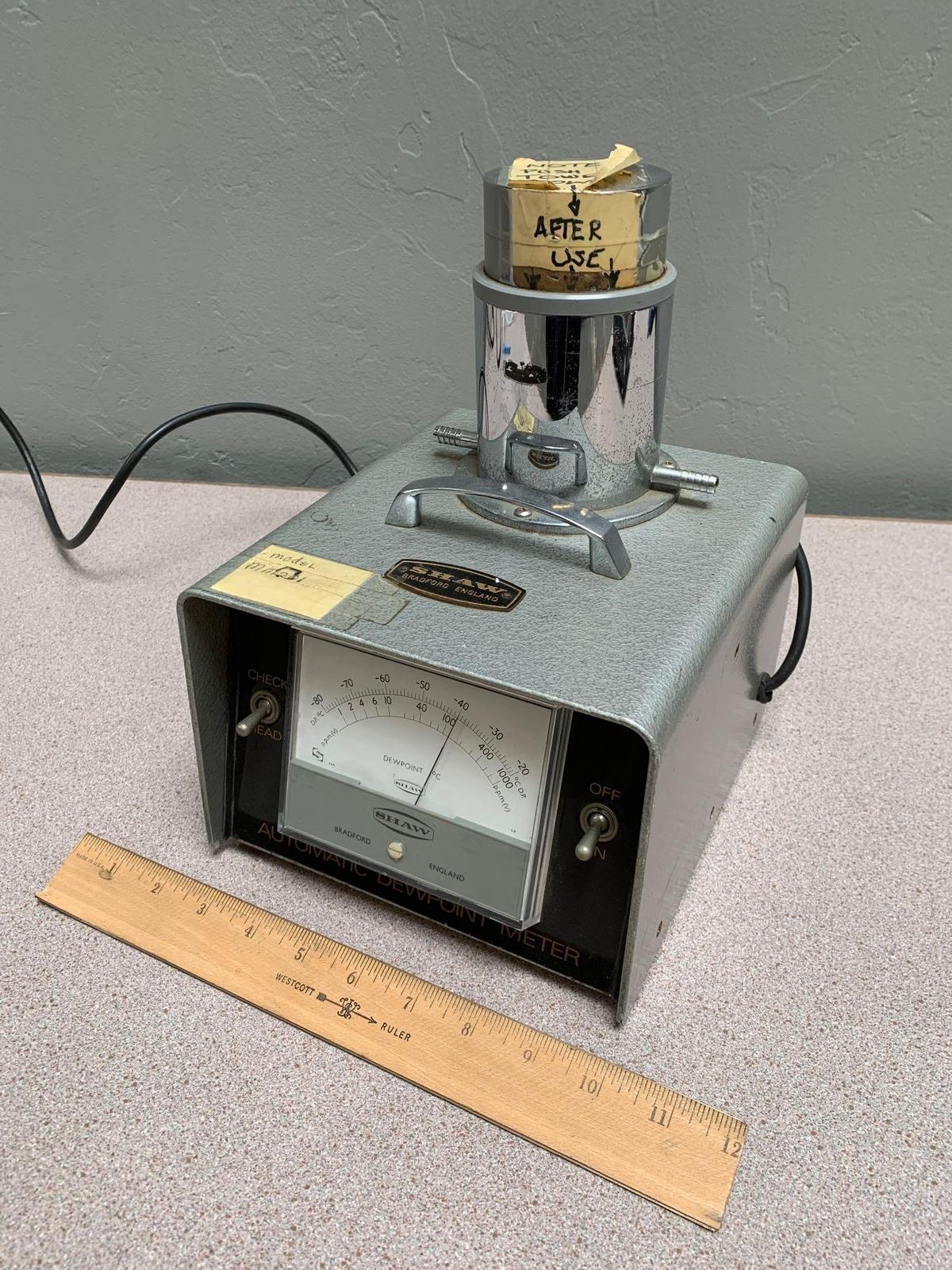 Shaw Automatic Dewpoint Meter / Hygrometer System