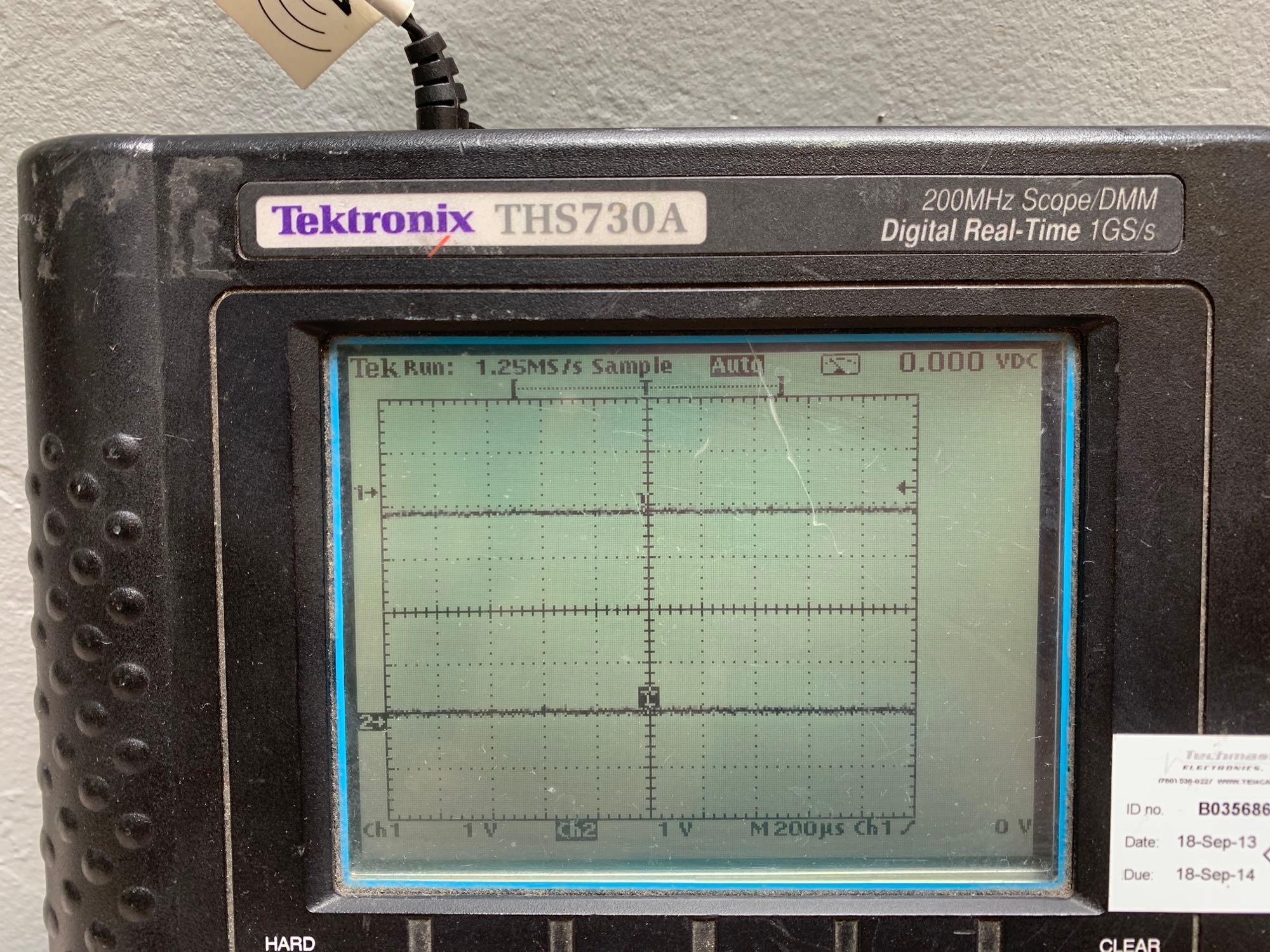 Tektronix THS730A 200MHz Scope & Digital Multimeter