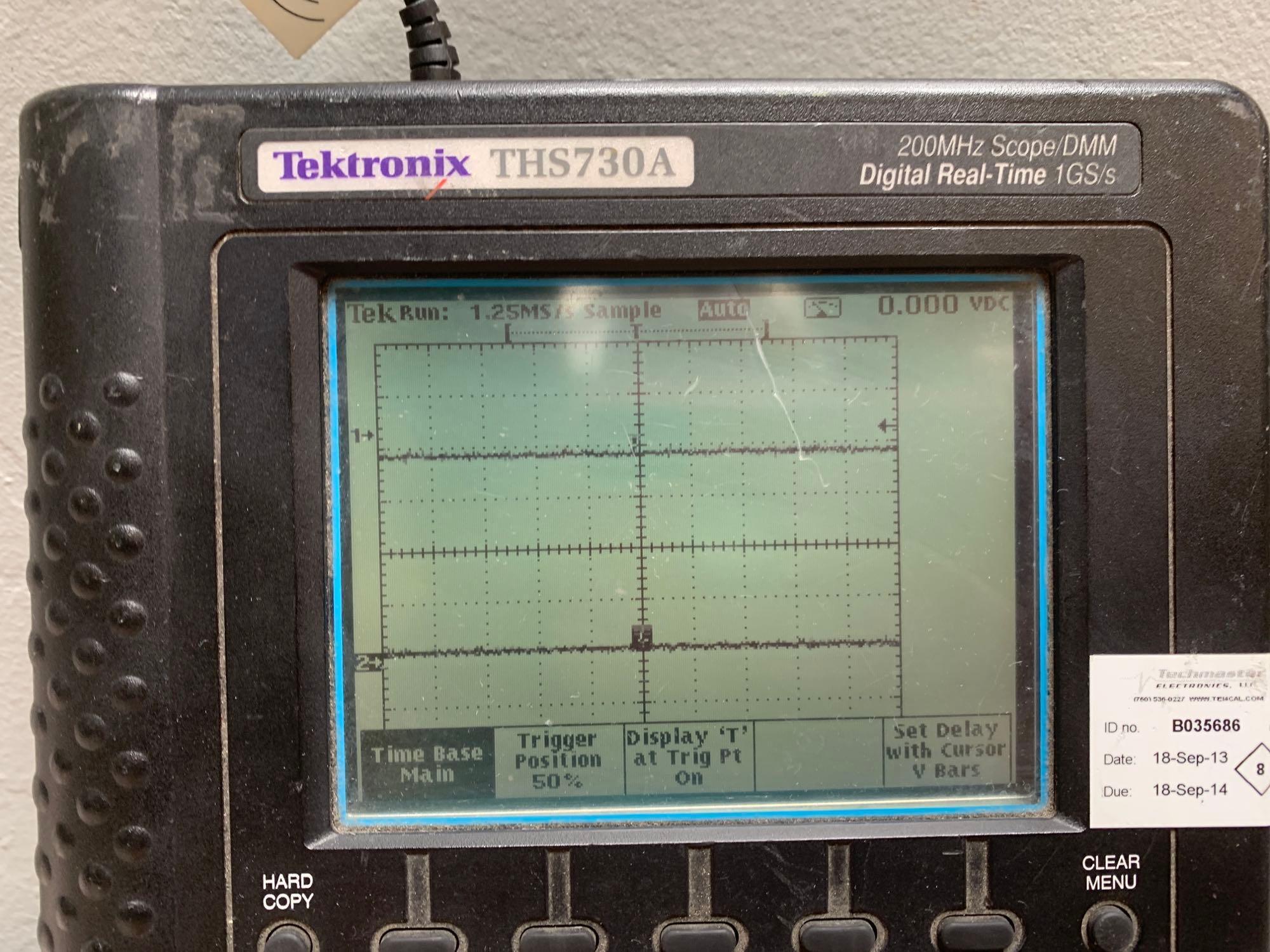Tektronix THS730A 200MHz Scope & Digital Multimeter