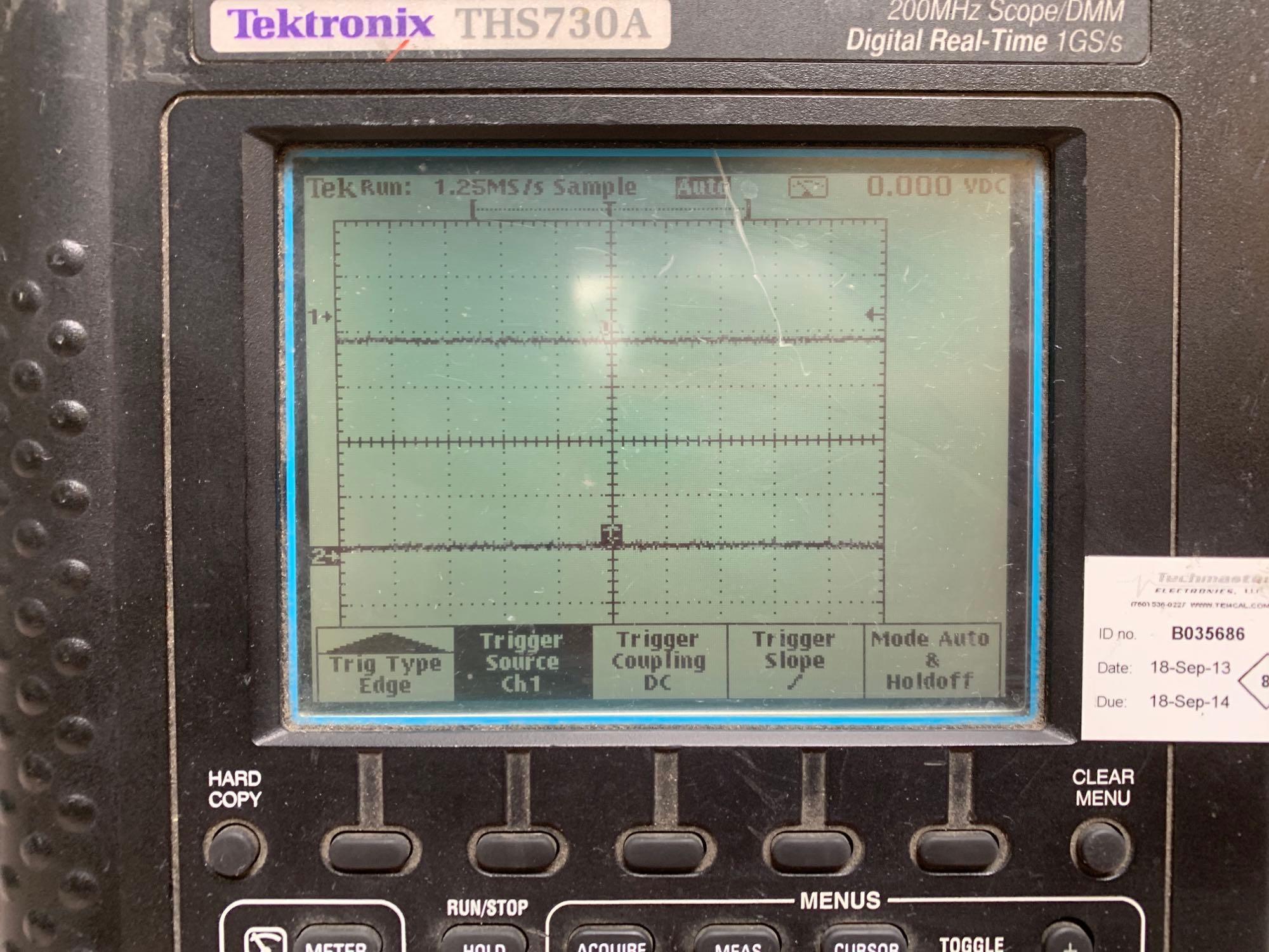 Tektronix THS730A 200MHz Scope & Digital Multimeter