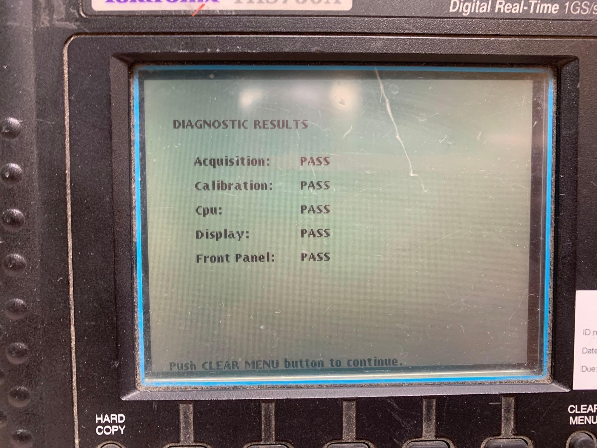 Tektronix THS730A 200MHz Scope & Digital Multimeter