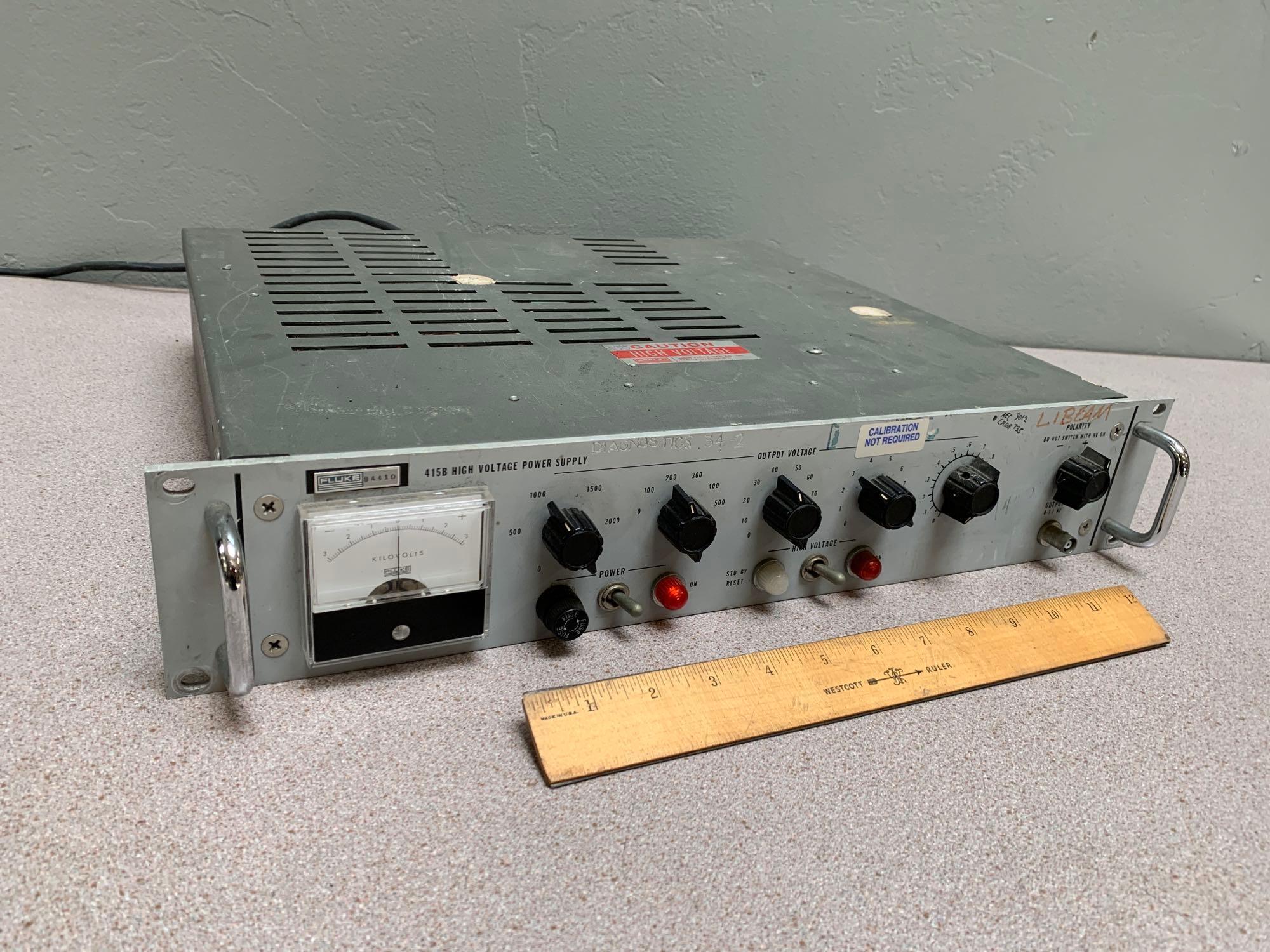 Fluke 415B High Voltage Power Supply 3kV