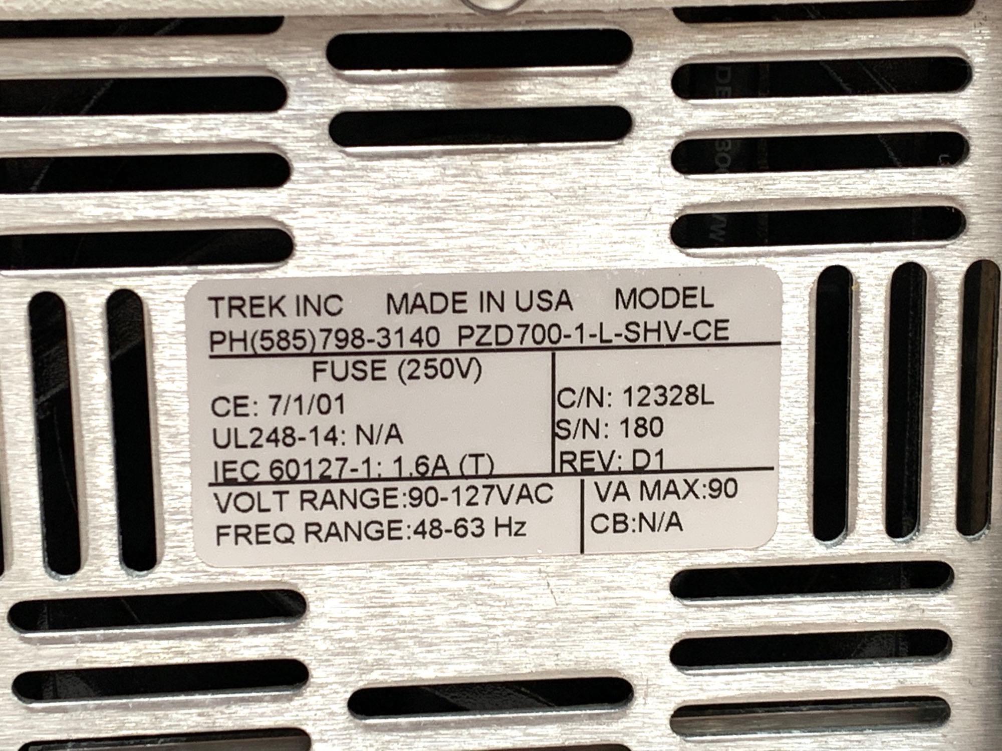 Advanced Energy Trek Model PZD700 High Voltage Piezo Driver & Amplifier