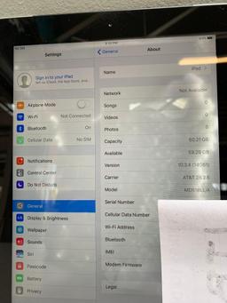 Apple iPad 4th Gen Tablet 9.7" 64GB Wifi + AT&T Cellular