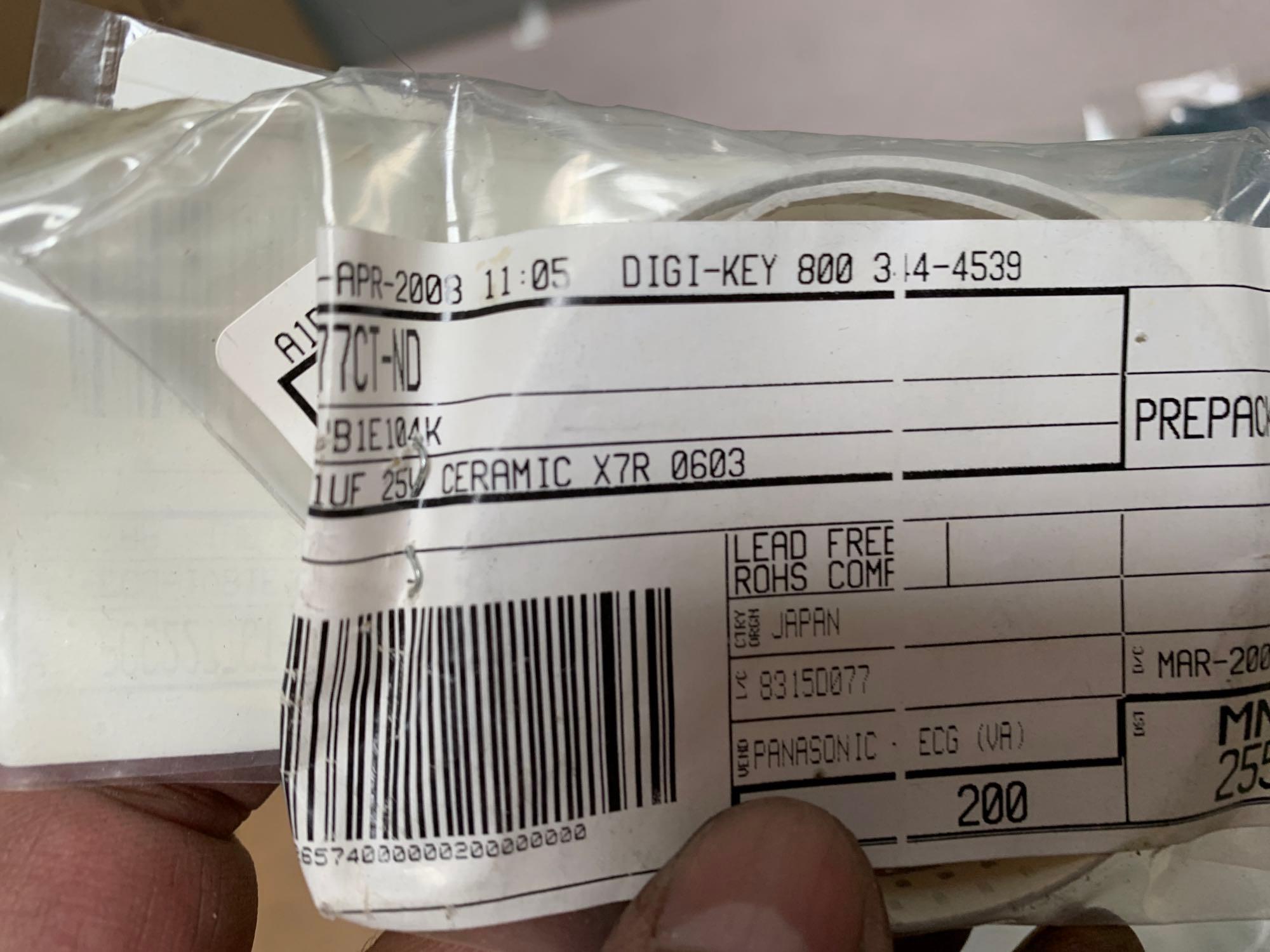 Huge Mixed Electronic / Digital Components / Resistors / Capacitors / GALs / Altera