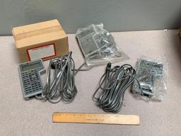 3pcs - Vintage Hughes JVC Tech HT/2000 Video Projector Remote Control