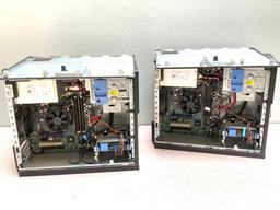 2pcs - Dell Optiplex 9010 mini tower PCs Intel i7-3770 3.4GHz 32GB 250GB NO OS