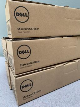 7pcs - Dell 5130cdn C5765dn Color Laser Printer Waste Toner Boxes