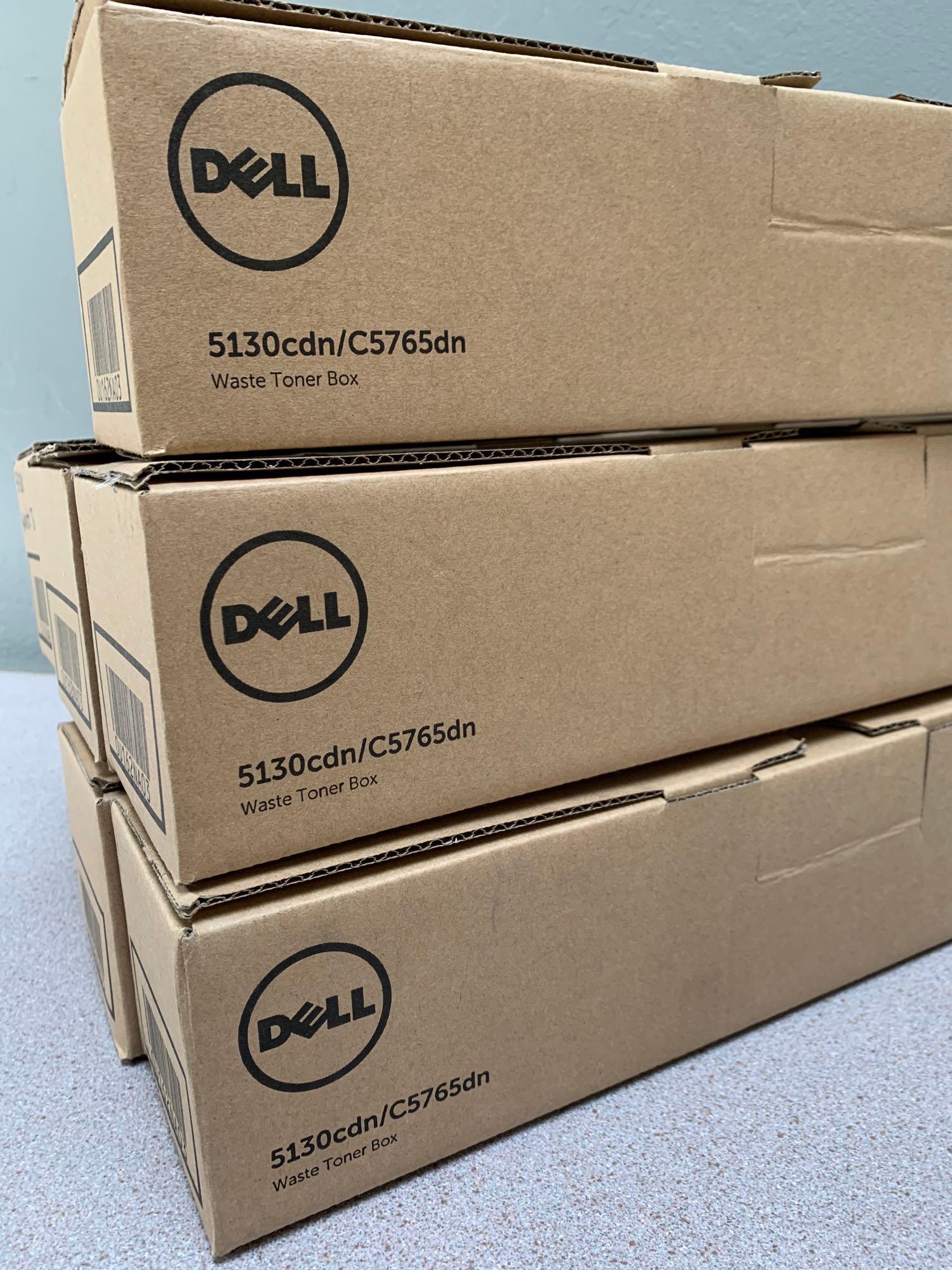 7pcs - Dell 5130cdn C5765dn Color Laser Printer Waste Toner Boxes