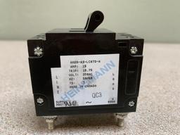 2pcs - Heinemann AM2R-A3-LC07D-A 15A 250VAC Circuit Breakers NEW