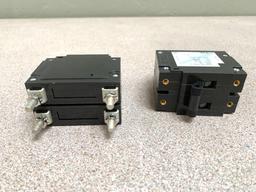 2pcs - Heinemann AM2R-A3-LC07D-A 15A 250VAC Circuit Breakers NEW