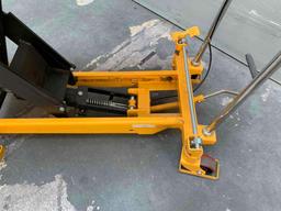 Wesco 272973 2200lbs Capacity Heavy Duty Scissors Lift Table