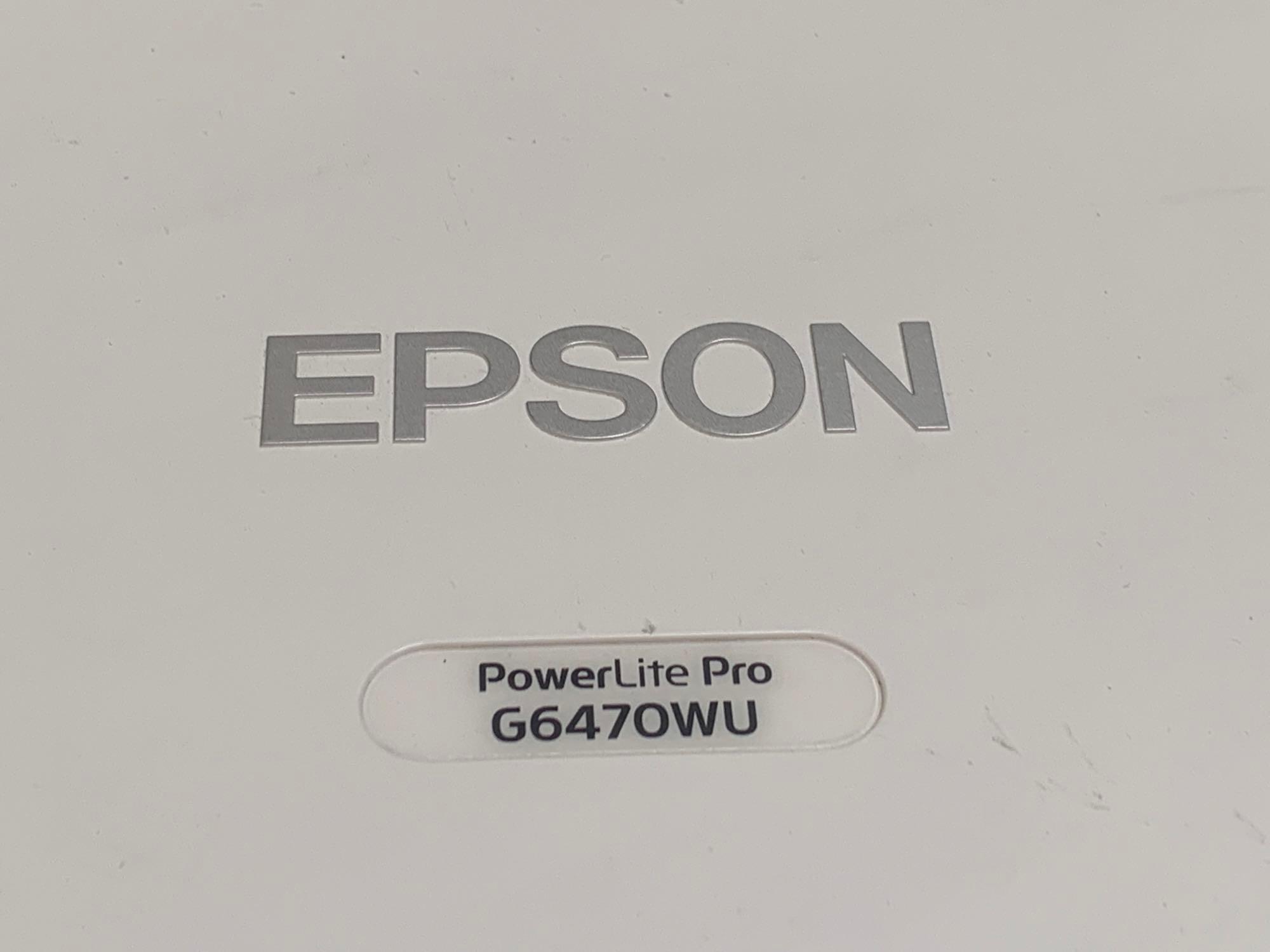 Epson PowerLite Pro G6470WU 4500 Lumens LCD Video Projector