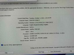 Dell Optiplex 7460 23.8" LCD AIO Computer Intel i7-8700 3.2GHz 8GB 500GB Win 11