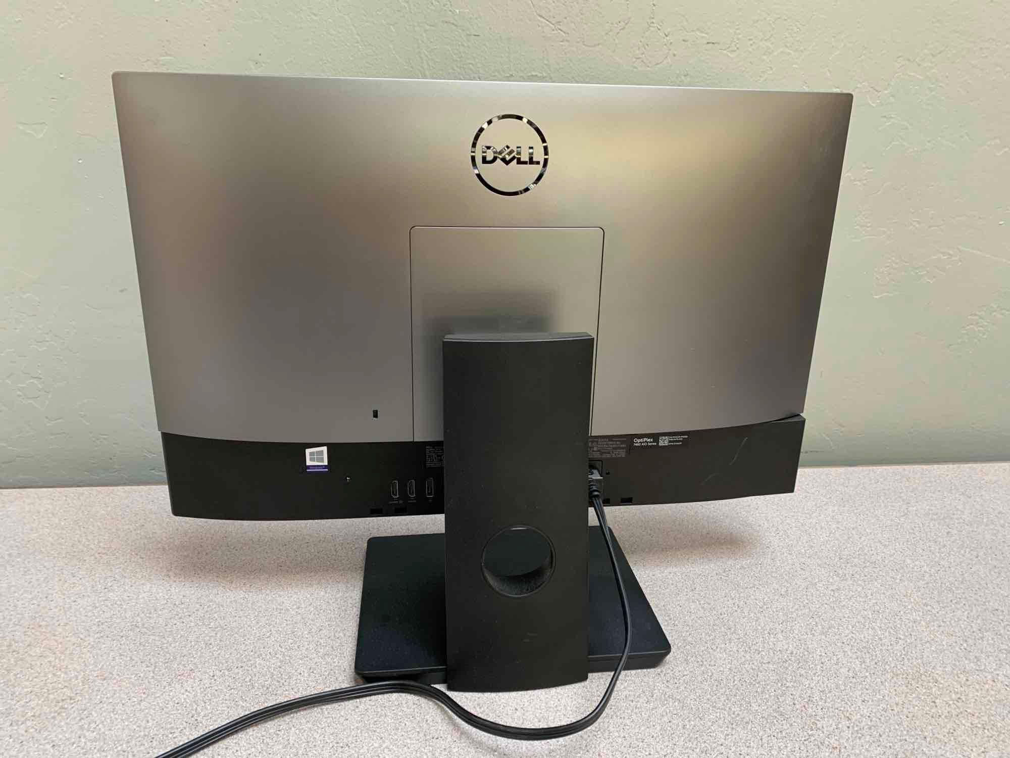 Dell Optiplex 7460 23.8" LCD AIO Computer Intel i7-8700 3.2GHz 8GB 500GB Win 11