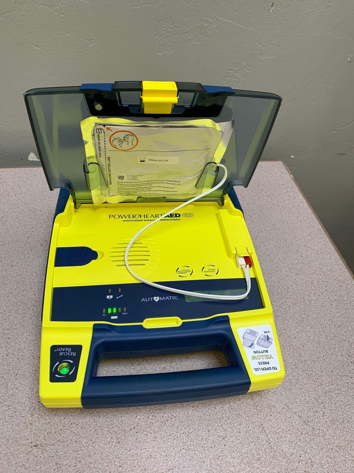 Cardiac Science PowerHeart AED G3 Fully Automatic Defibrillator