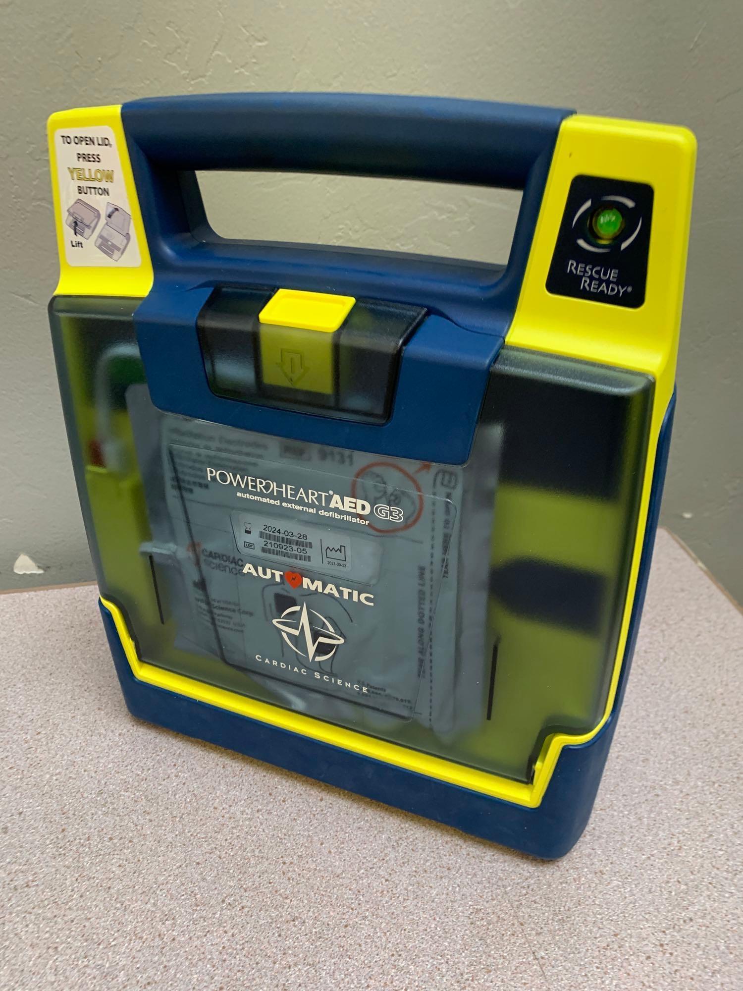 Cardiac Science PowerHeart AED G3 Fully Automatic Defibrillator