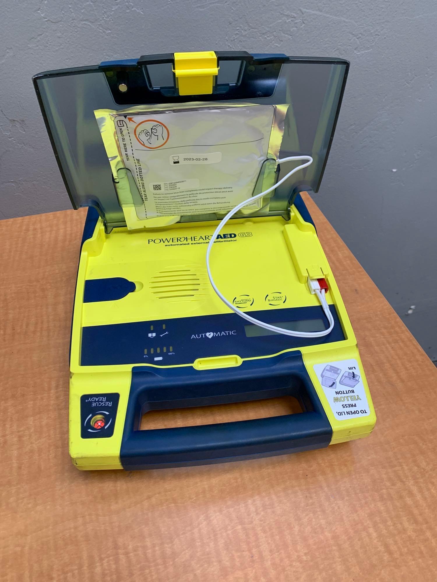 Cardiac Science PowerHeart AED G3 Fully Automatic Defibrillator