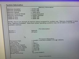 Dell Optiplex 9030 AIO Computer Intel i5-4590 3.0GHz 8GB 500GB NO OS