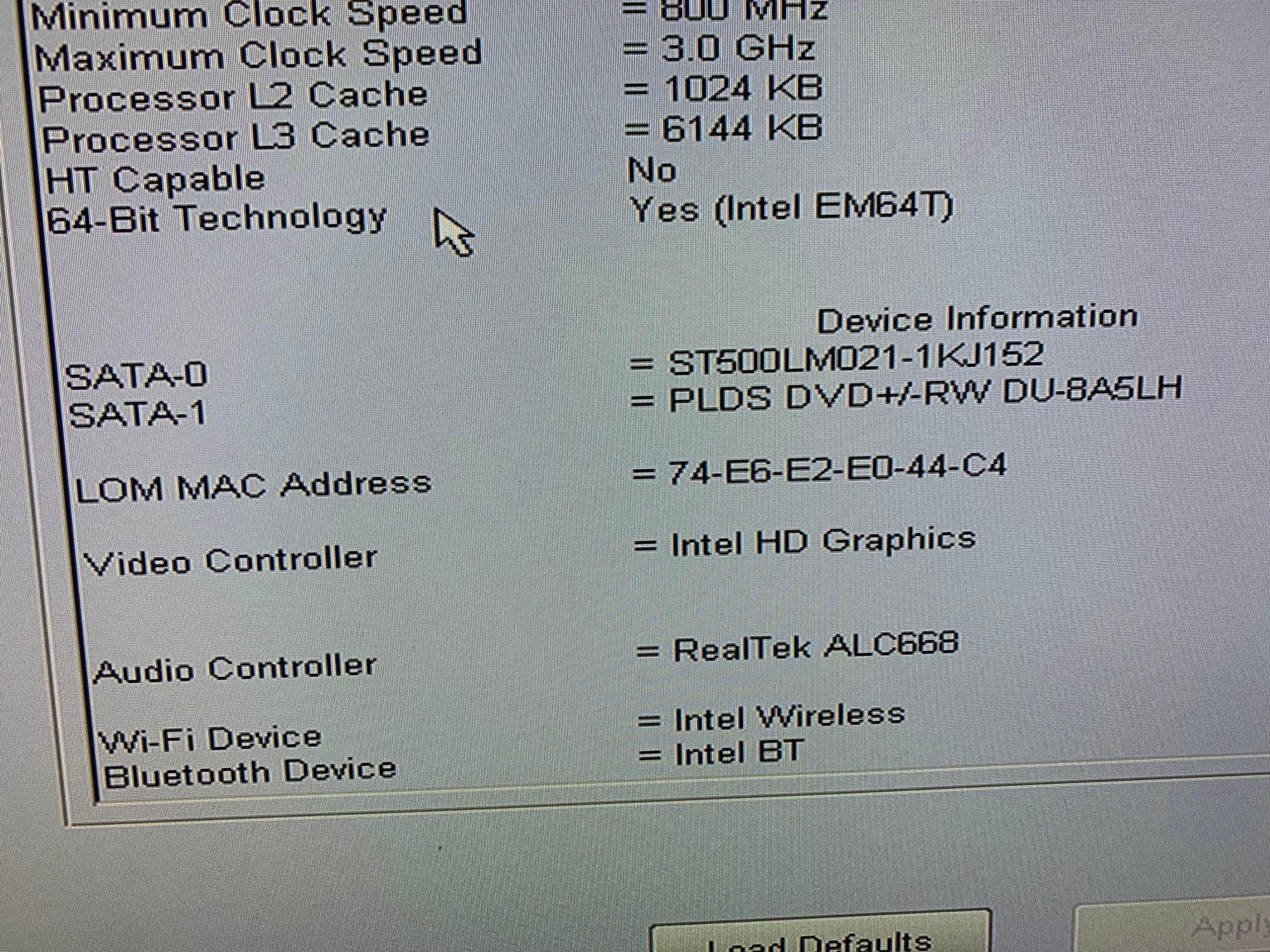 Dell Optiplex 9030 AIO Computer Intel i5-4590 3.0GHz 8GB 500GB NO OS