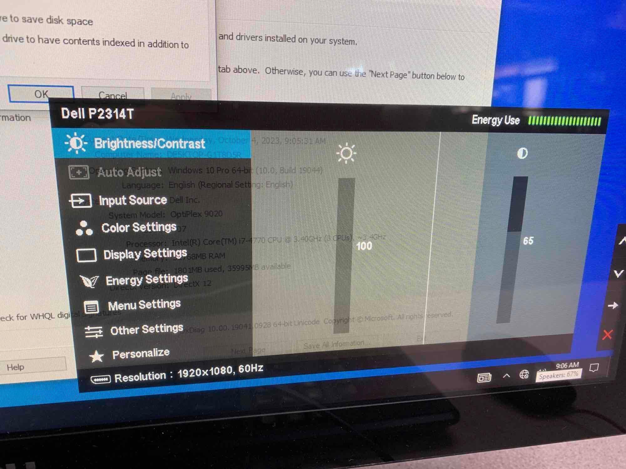 Dell Optiplex 9020 23" AIO Touch Screen Computer Intel i7-4770 3.4GHz 32GB 500GB Win 10