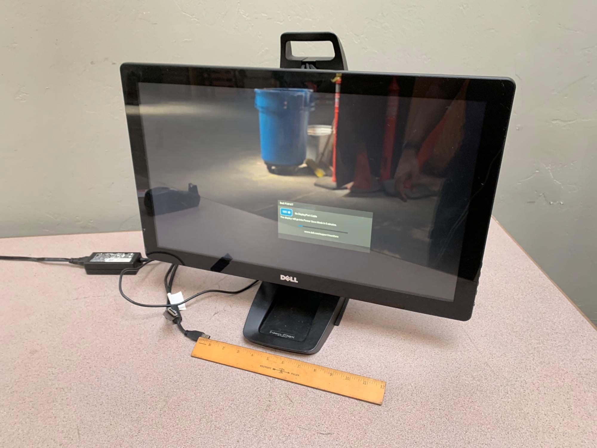 Dell P2314T 23" LED LCD Touchscreen Monitor w/ Ergotron Neo-Flex Lift Stand