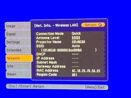 Epson PowerLite D6155W H396A 3500 Lumens LCD Video Projector