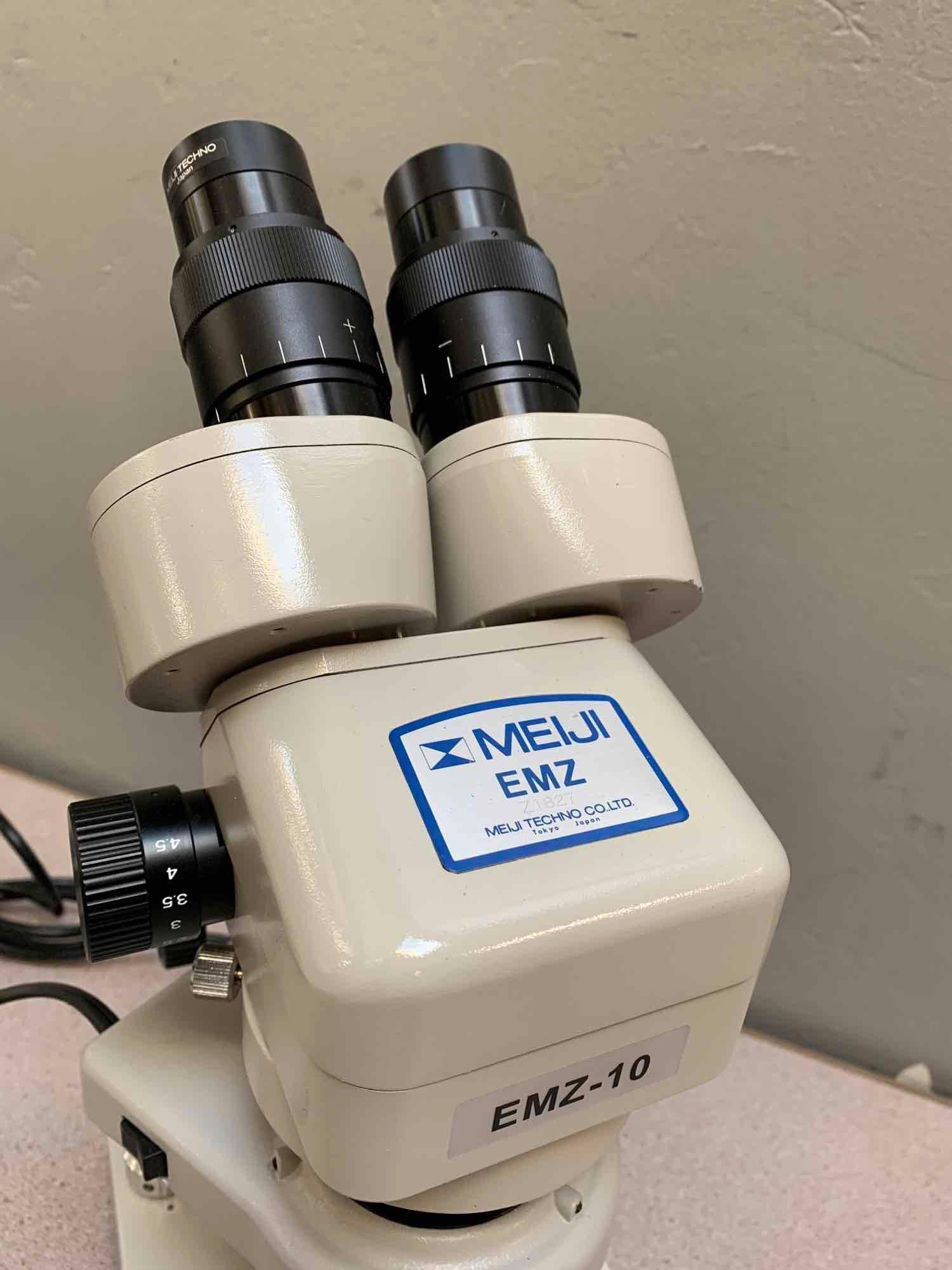 Meiji Techno EMZ-10 Binocular Zoom Stereo Microscope
