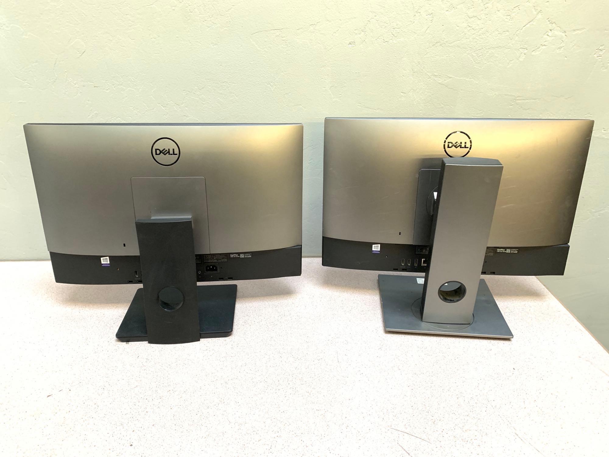 2pcs - Dell Optiplex 7460 AIO Desktop Computer Intel i7-8700 3.2GHz