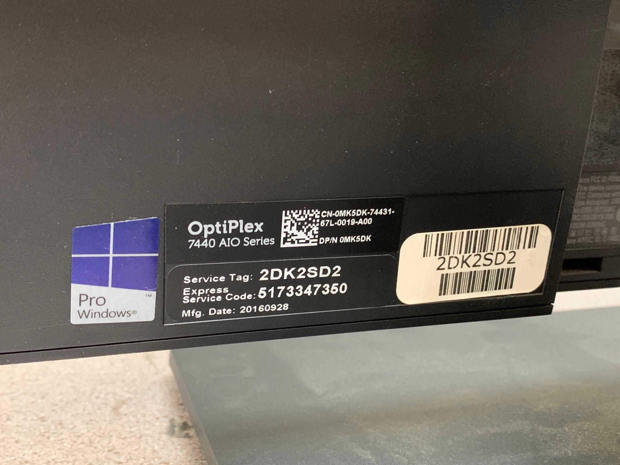 Dell Optiplex 7440 AIO Desktop Computer Intel i5-6500 3.2GHz 8GB 500GB Win 10