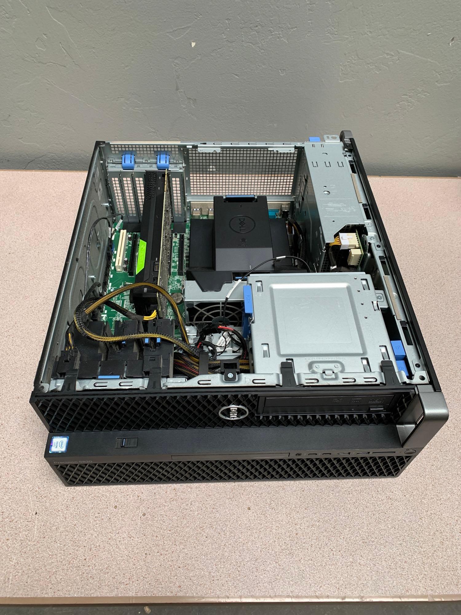 Dell Precision 5820 Tower 6 Core Xeon W-2135 3.7GHz 16GB 1TB SSD nVidia Quadro P500 16GB Win 10