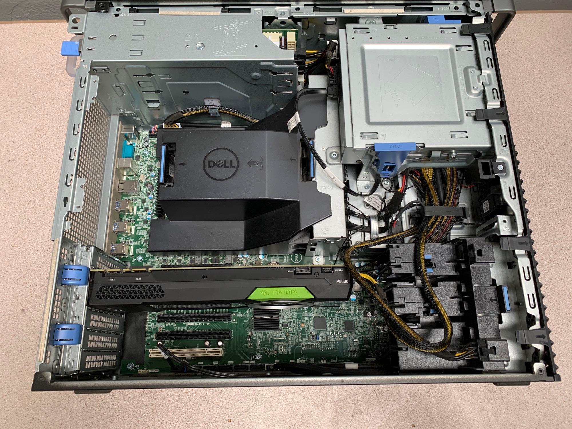 Dell Precision 5820 Tower 6 Core Xeon W-2135 3.7GHz 16GB 1TB SSD nVidia Quadro P500 16GB Win 10