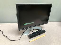 Dell UltraSharp 2408WFPb 24" LCD Monitor DP HDMI DVI VGA RCA S-VIDEO Component