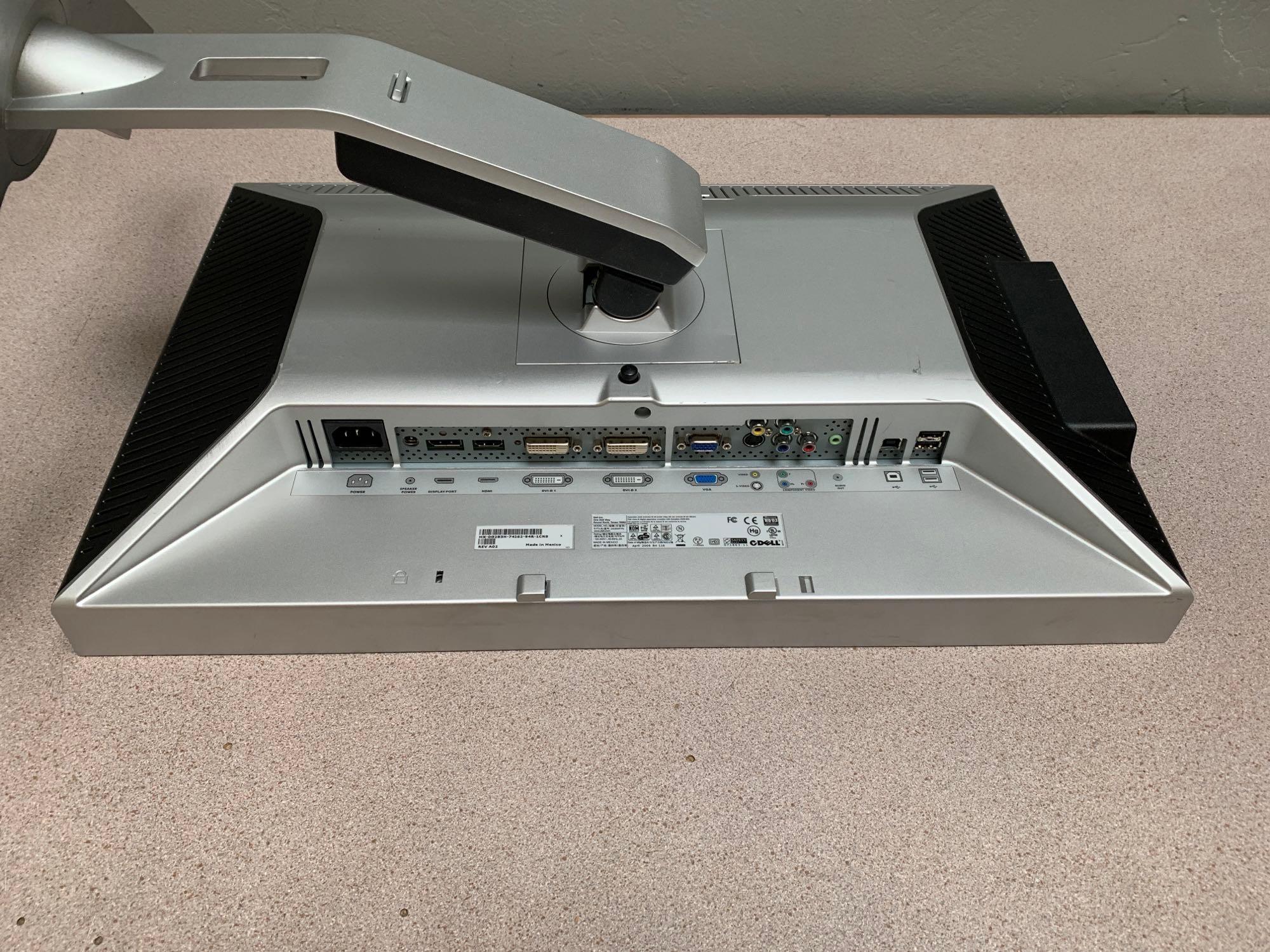 Dell UltraSharp 2408WFPb 24" LCD Monitor DP HDMI DVI VGA RCA S-VIDEO Component