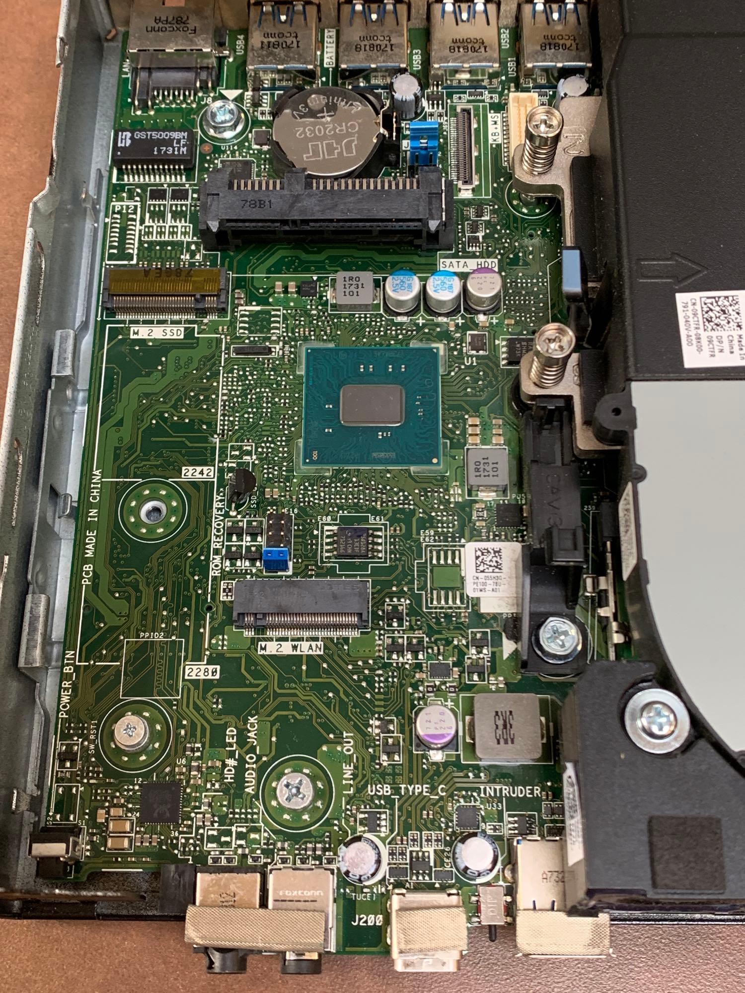 Dell Optiplex 7050 SFF Mini Computer Intel i7-7700 3.6GHz 32GB 250GB DP HDMI NO WIFI Win 10 Pro