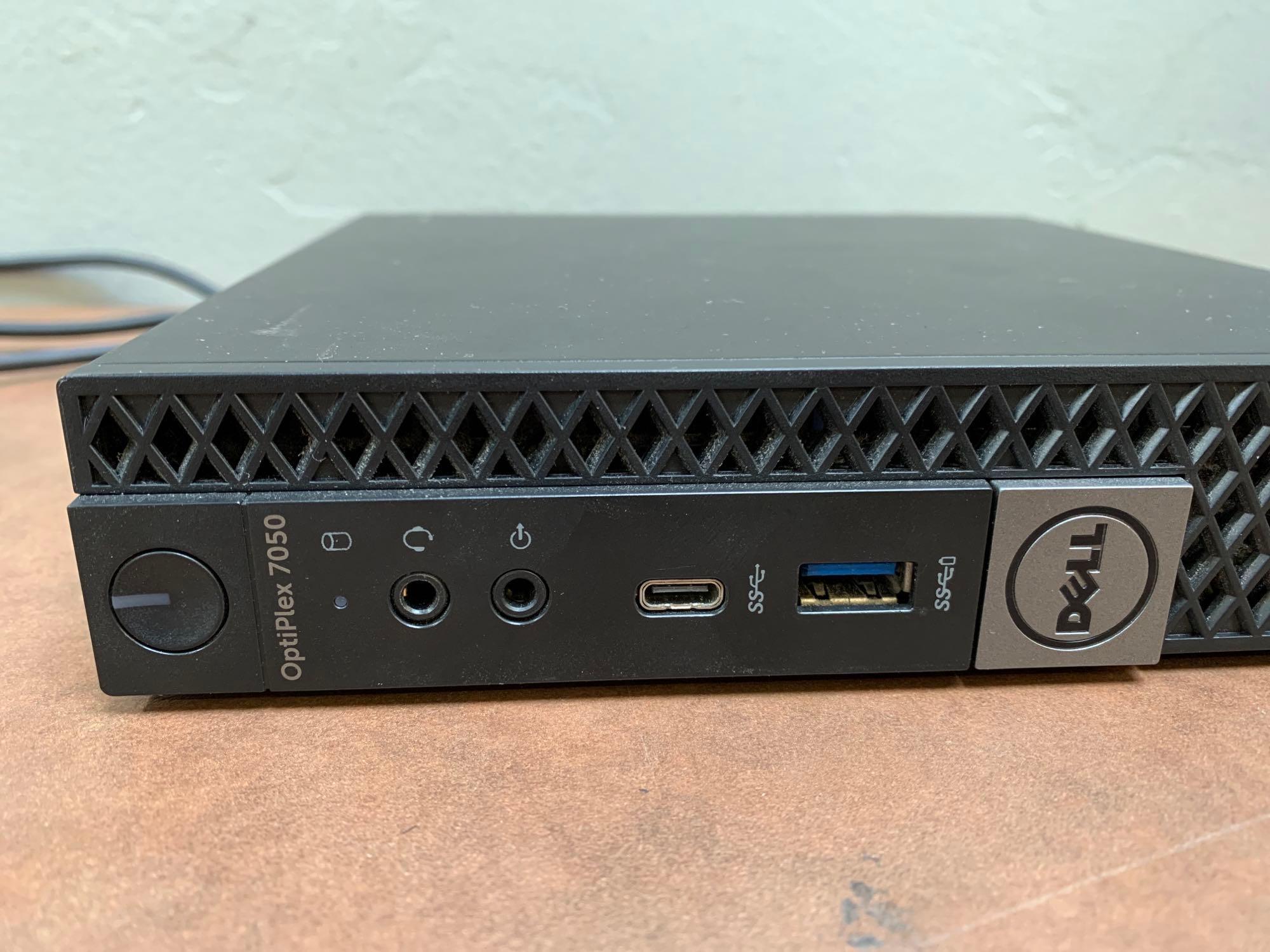 Dell Optiplex 7050 SFF Mini Computer Intel i7-7700 3.6GHz 32GB 250GB DP HDMI NO WIFI Win 10 Pro