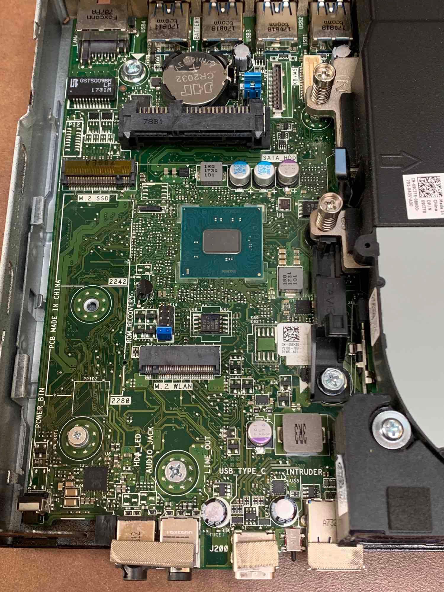 Dell Optiplex 7050 SFF Mini Computer Intel i7-7700 3.6GHz 32GB 250GB DP HDMI NO WIFI Win 10 Pro