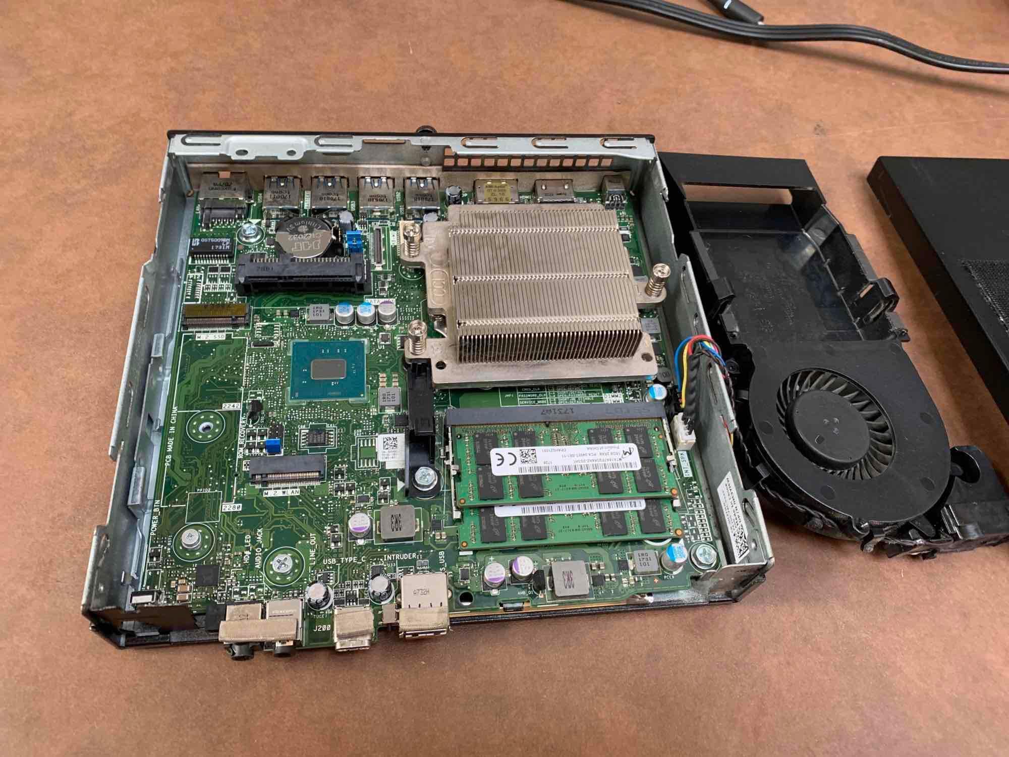 Dell Optiplex 7050 SFF Mini Computer Intel i7-7700 3.6GHz 32GB 250GB DP HDMI NO WIFI Win 10 Pro