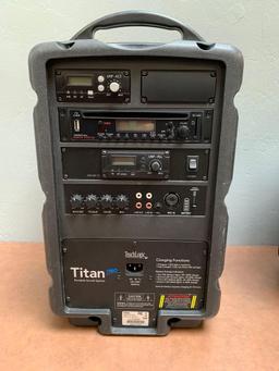 TeachLogic Titan PA-800 Wireless Portable Sound System