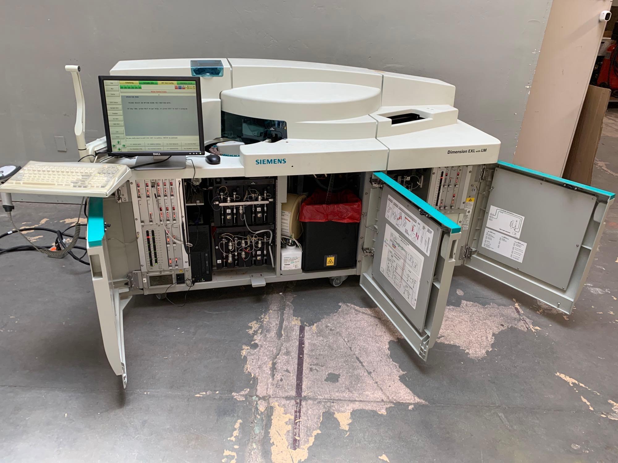 Siemens Dimension EXL with LM Integrated Chemistry System / Immunoassay Analyzer