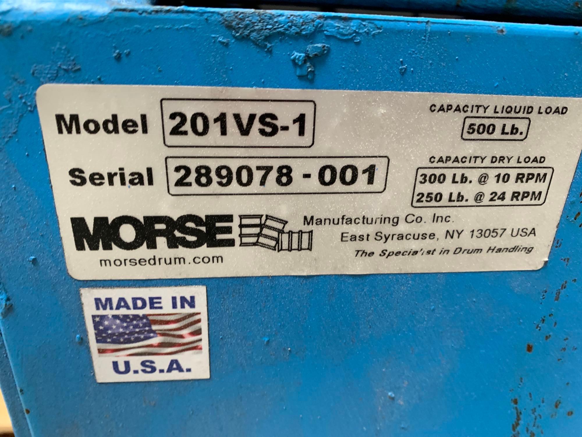 Morse 201VS-1 Portable Drum Roller Mixer Capacity 500lbs