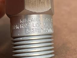 4pcs - Killark KB1B Conduit Breather Fittings 1/2" NPT