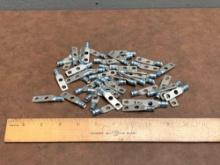 47pcs - Panduit Blue Die Electrical Two Hole Compression Copper Lugs P24 (7) for 6AWG Wire
