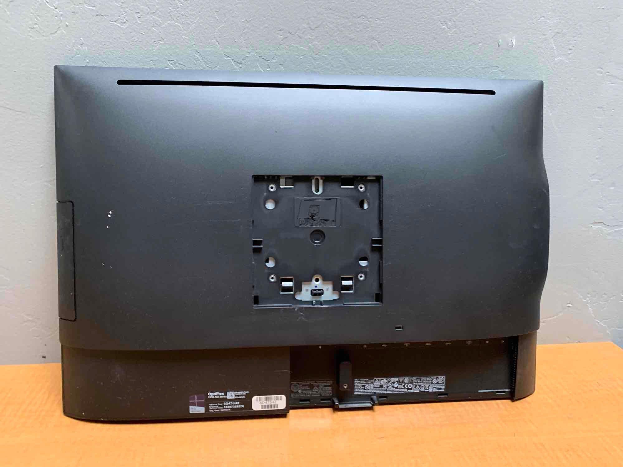 Dell Optiplex 7450 23.8" LCD AIO Intel i7-7700 3.6GHz 8GB 320GB SATA Wifi Bt HDMI Win 10 - NO STAND